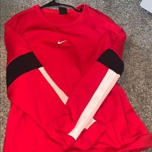 Nike Red Sweatshirt
